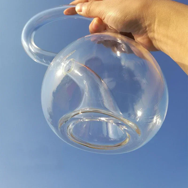 Mini Transparent Thickened Klein Bottle Ornaments Filled Wth Water Science Teaching Four-Dimensional Space Aids