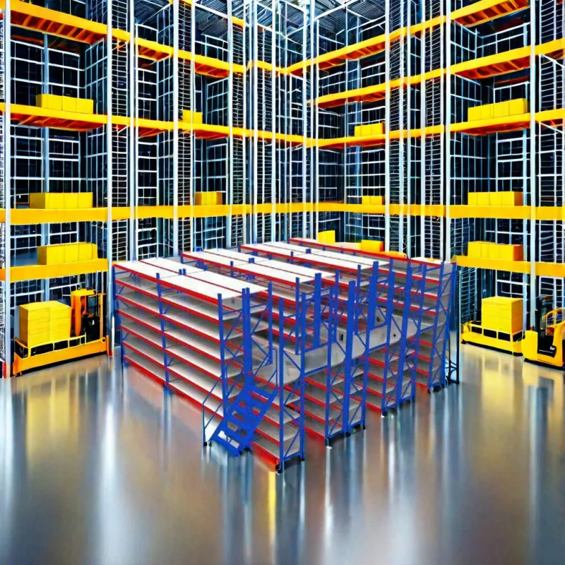 [Customized]Light Duty Steel Stainless Steel Warehouse Racking System Pallet Shelving Box Storage in Supermarkets Packaged i
