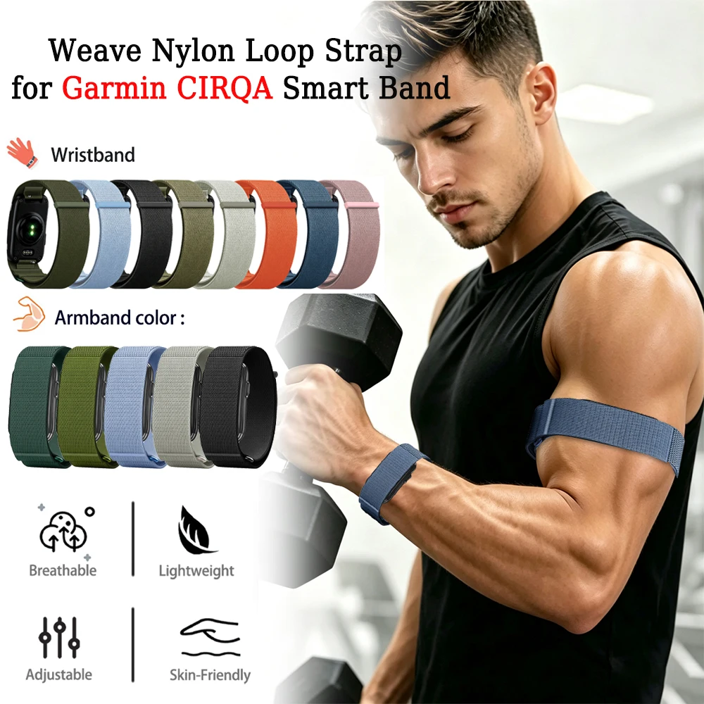 Men'S Accessories Premium - Premium Nylon Braided Biceps Arm/Wristband Strap