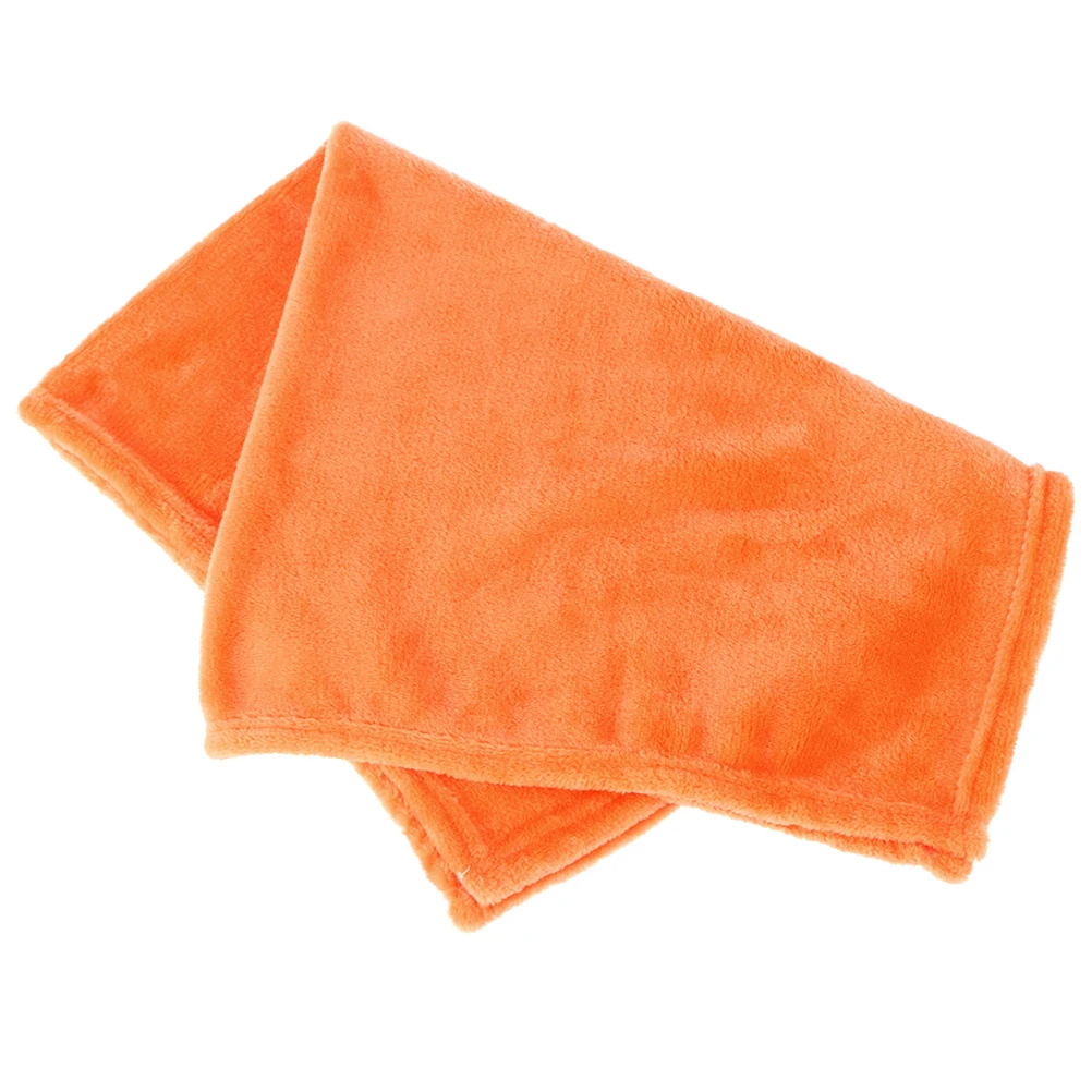 

Fleece Blanket Solid Color Extra Warmth Lightweight Soft Comfortable Winter Camping Backpacking Bright Design