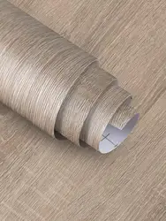 1pc Pvc Oil-proof Marble Wood Grain Stickers Self-adhesive Wallpaper for Kitchen Countertop Cabinet Desktop Cabinet Wall Sticker