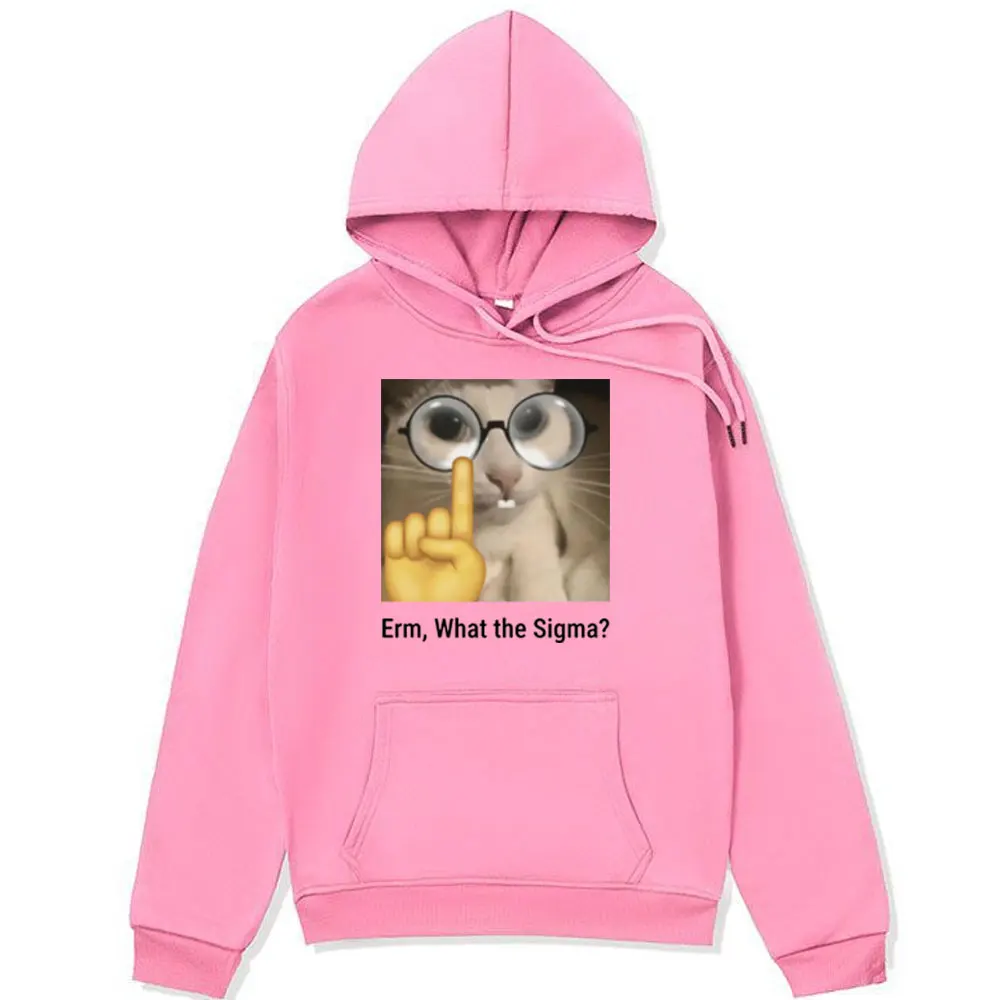 Funny Cat Hoodies Not Right Meow Graphic Print Hoodie Men Women Fashion Oversized Sweatshirts Male Winter Long-sleeved Pullover