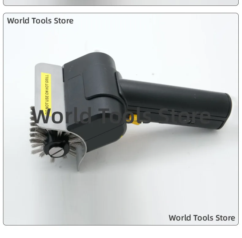 Electric Grill Brush Stainless Steel Roller Rechargeable Grill Brush Portable Food Grade Roller Grill Wireless Cleaning Brush