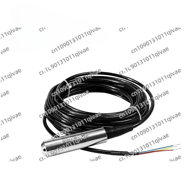 HGL-500 IP68 20m Depth 40m Cable Submersible Probe 4-20mA Dual Output Water Level and Temperature Sensor Transmitter