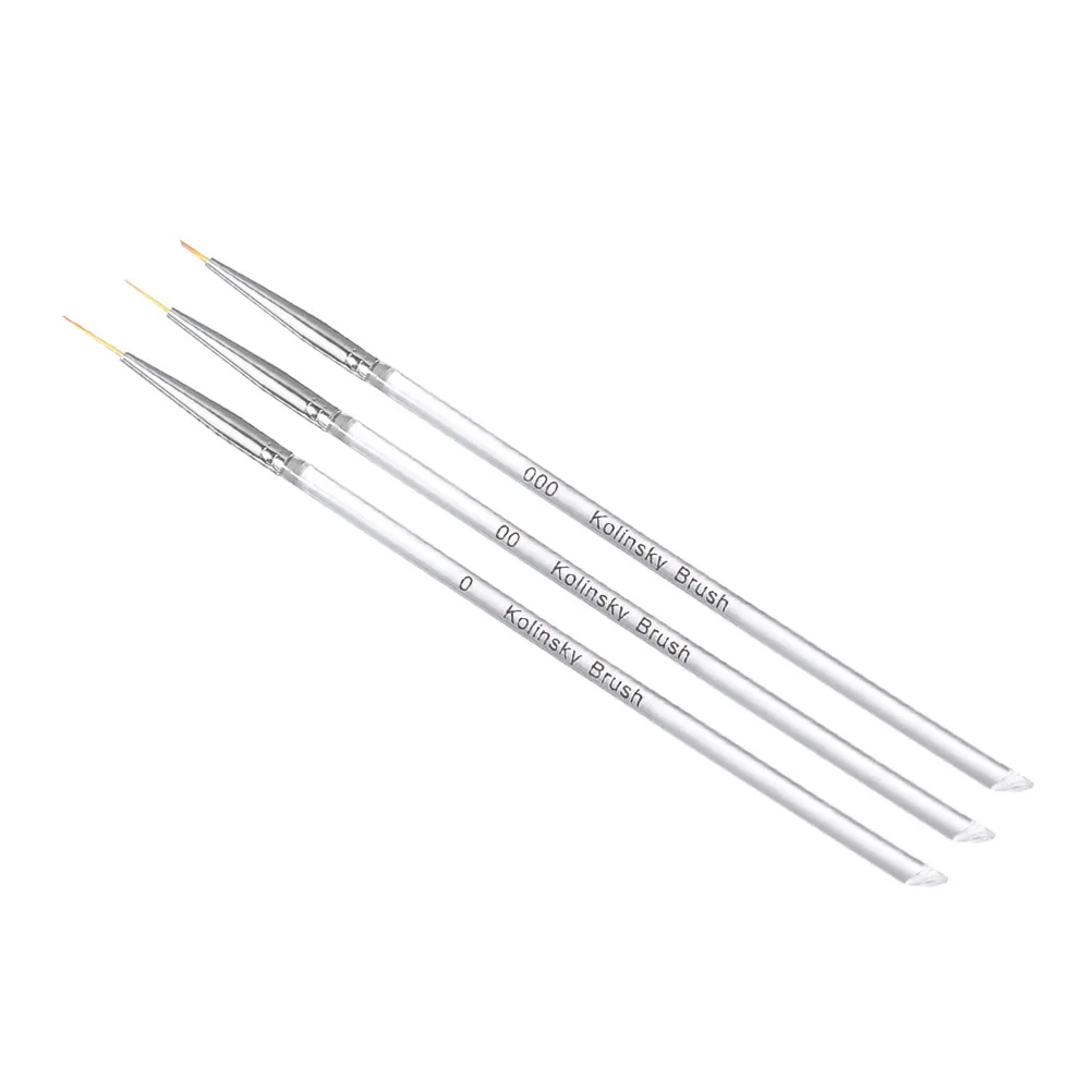 

6pcs Double Head Art Pen Brush Nail Painting Tool Dual-Use Durable Lightweight Professional Home Use Starter Lover Gift Nail Art