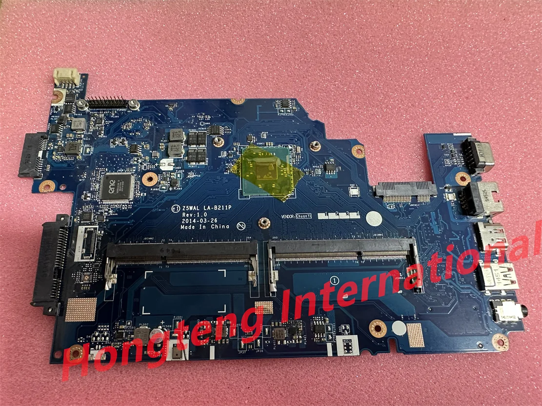 Z5WAL LA-B211P Main Board For ACER ASPIRE E5-511 E5-511-P8E8 Laptop Motherboard With N2940/N2930 /2830 CPU  100% Tested OK