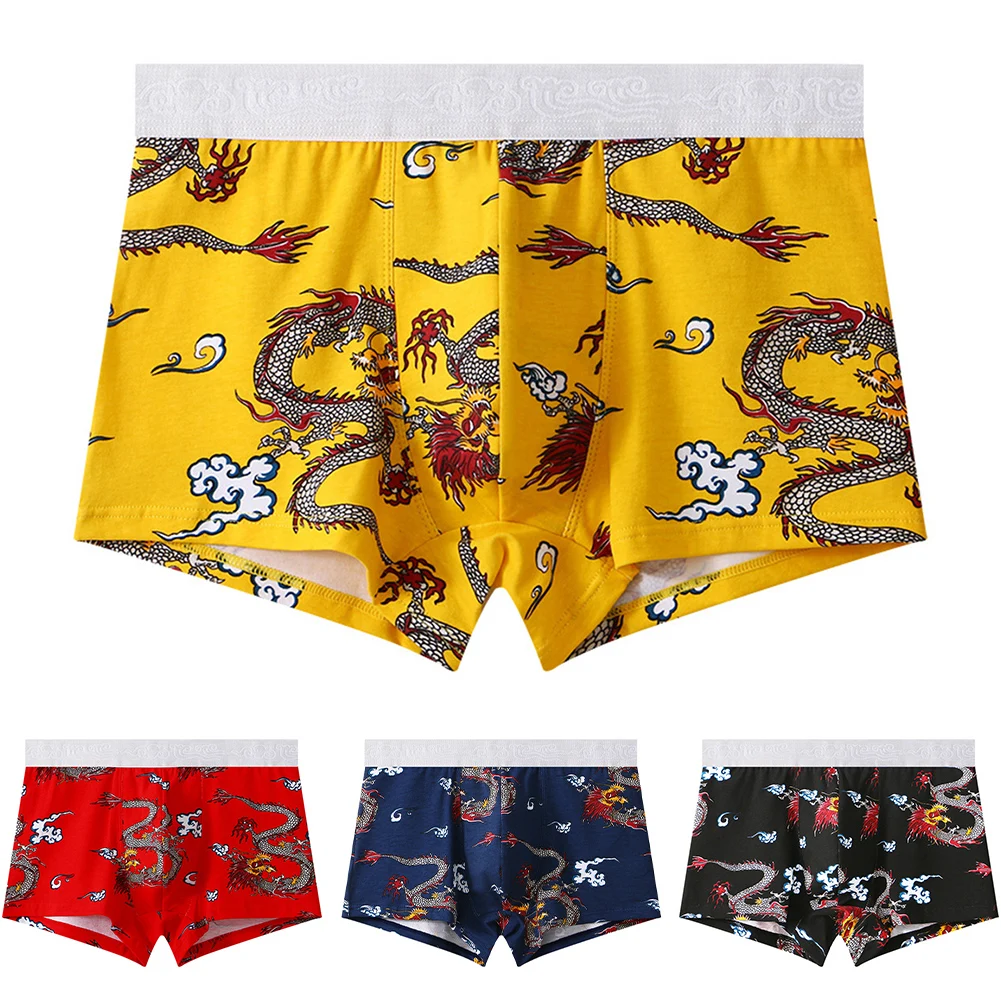

Casual Outings Cotton Underwear Breathable Trunks 5 Spandex Material 95 Cotton Fabric Brand New Condition For Casual Use