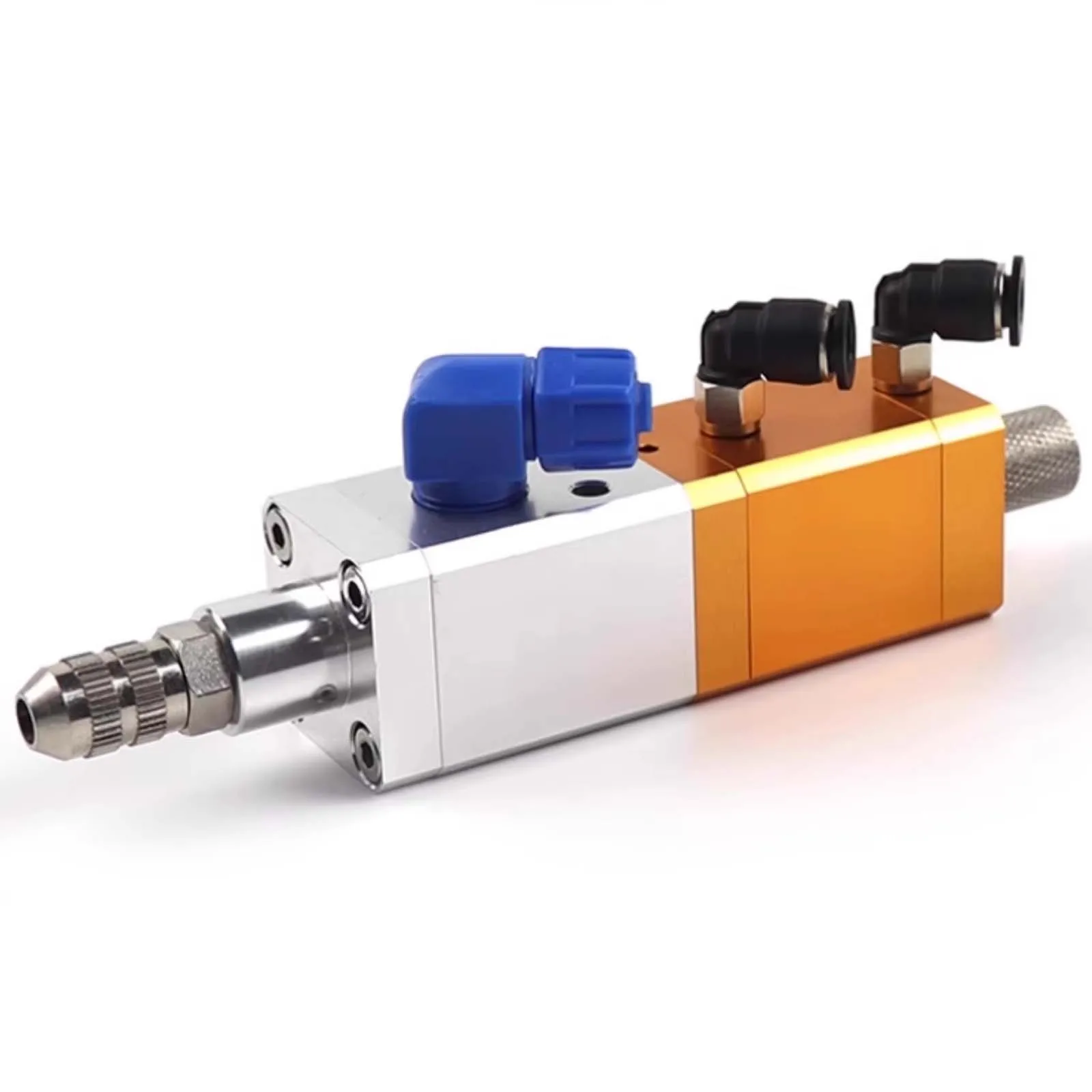 

LEJ-31 Back-suction Stainless Steel Gluing Valve, High Precision Pneumatic UV Glue Silicone Machine Gluing Valve