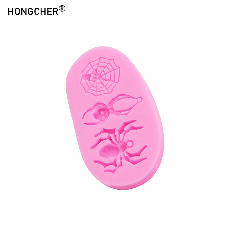 Silicone Molds Cake Fondant Chocolate Moulds Cobweb Keychain Earrings Clay Resin Clay Drip Accessories Mould - view 5