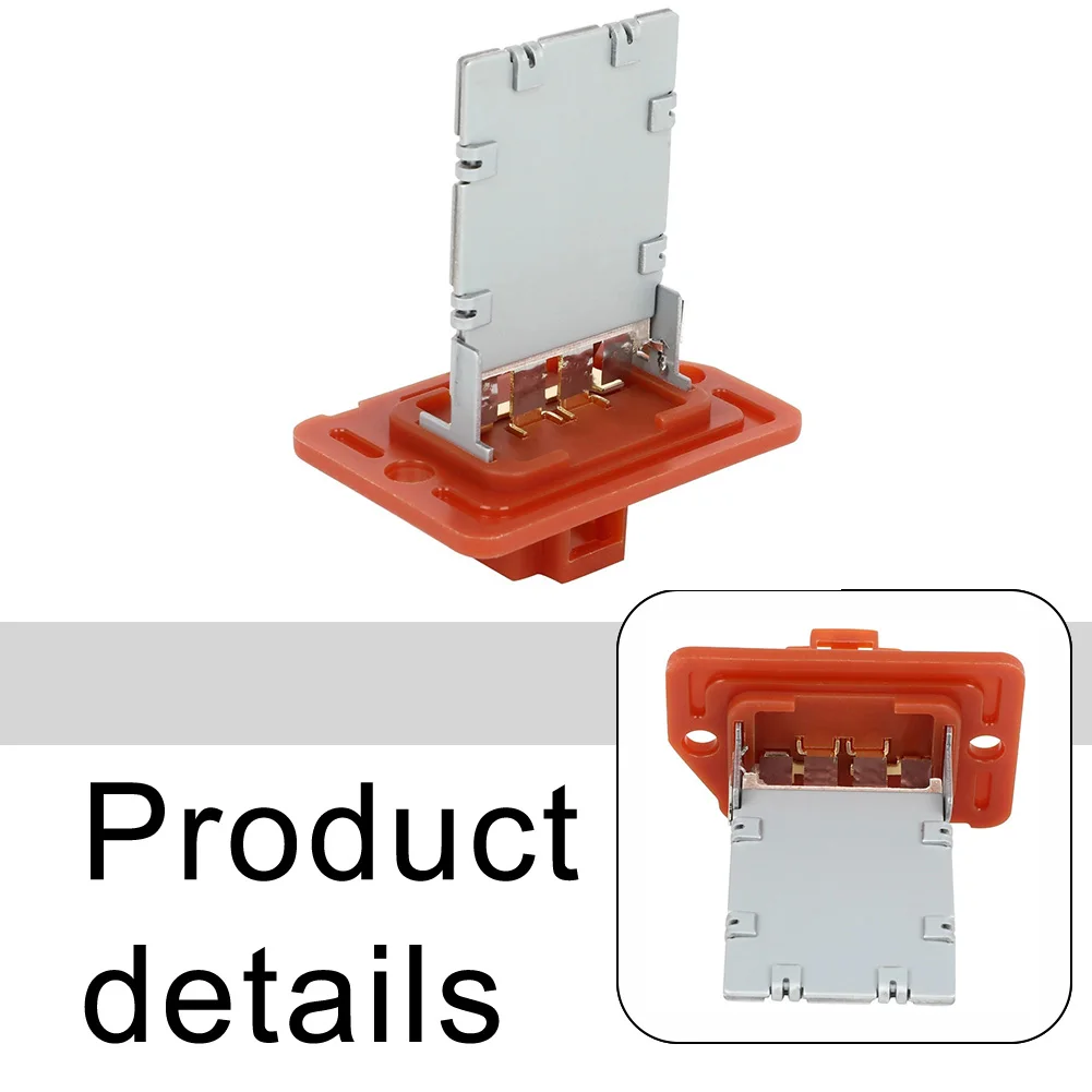 

Blower Motor Accessory Blower Motor Resistor Car Repair HVAC System Replacement High Reliability Plastic Material