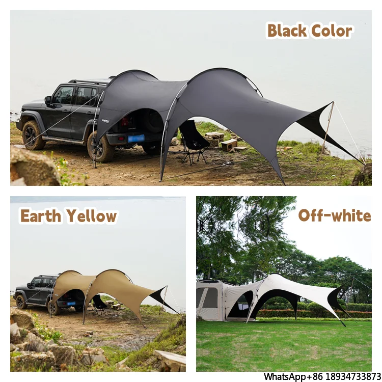 Marvelous New Arrival waterproof UV protection outdoor canopy tent camping tarp car sun shelter