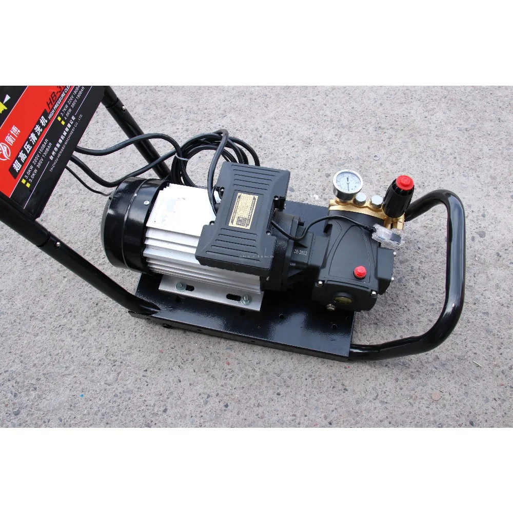 200bar جهاز تنظيف يعمل بالضغط العالي 2900psi غسالة السيارات المحمولة المهنية 4kw 220 فولت منظف كهربائي #3