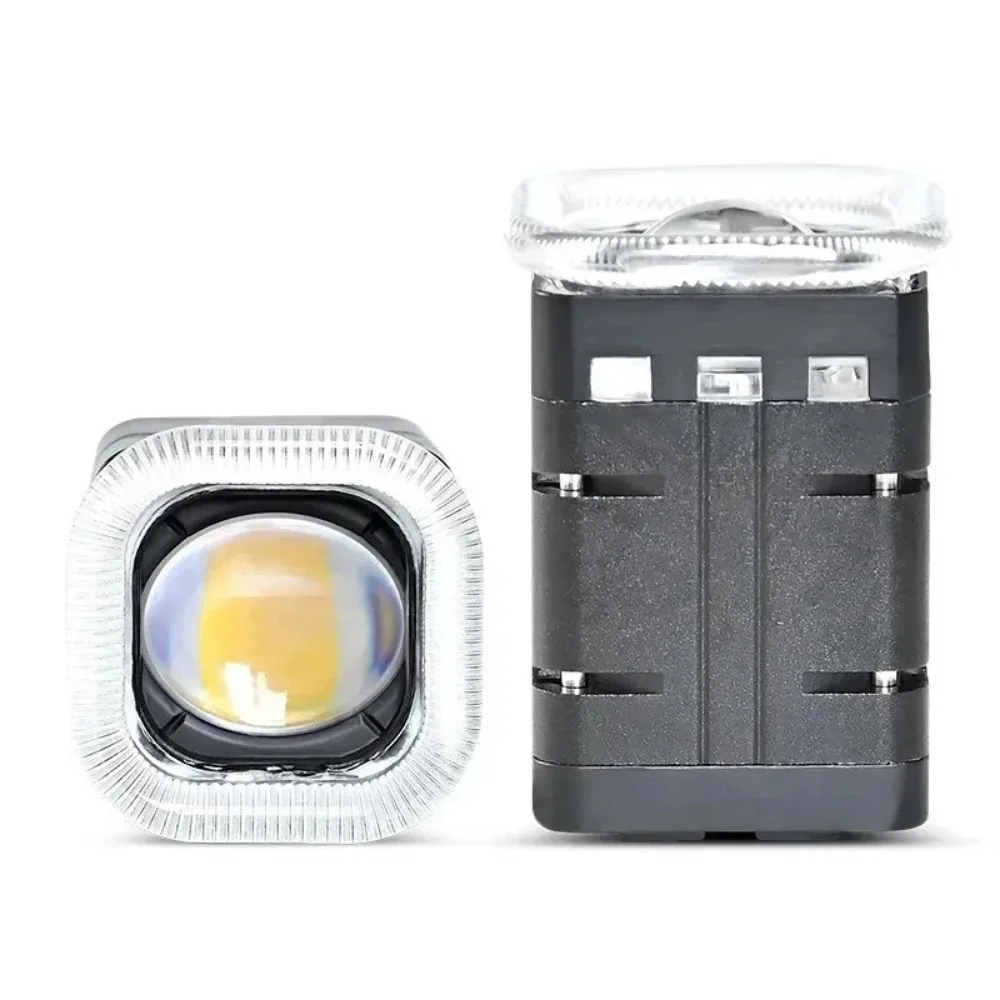 

2025 1/2pcs for Devil's Eye with Aperture Special Driving Light Motorcycle Spotlight 20W Square Electric Car Light Popular In