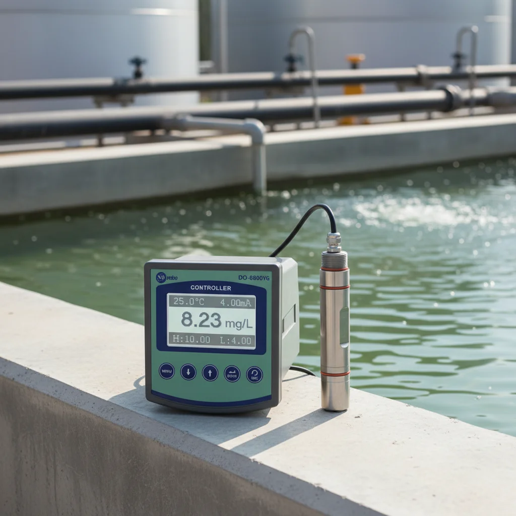 Fluorescence Dissolving Oxygen Meter DO-6800YG Optical DO Meter Water Quality Tester for Sewage 4~20mA