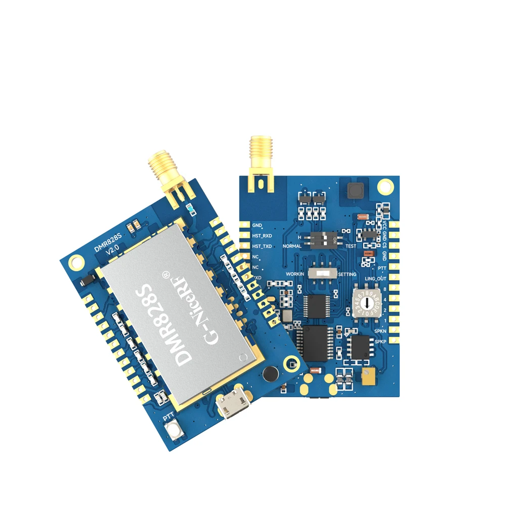 

2 компл./лот DMR828S AMBE++ Vocoder Цифровая мобильная радиостанция UHF | Универсальный цифровой приемопередатчик вади-рации VHF 2 Вт, 8 км