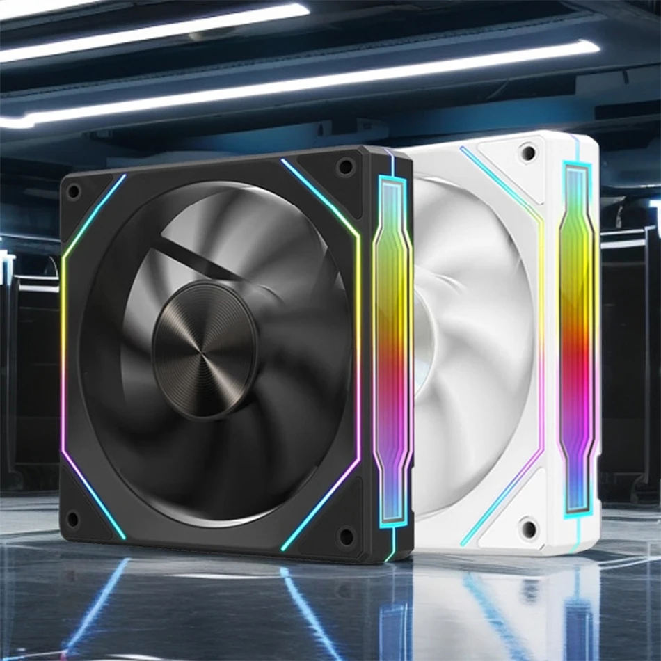 

Computer Case Fan Quiet Cooling 12V Large Air Volume 800-1600RPM for Desktop Gaming PC Build