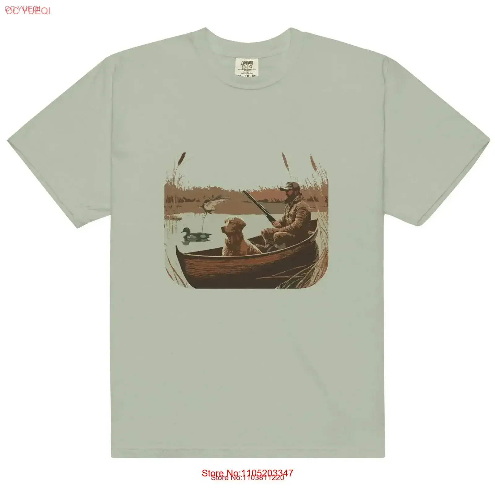 

Vintage Duck Hunting T Shirt vintage Washed Versatile fashion homme Top For Everyday Wear Breathable Stretched streetwear