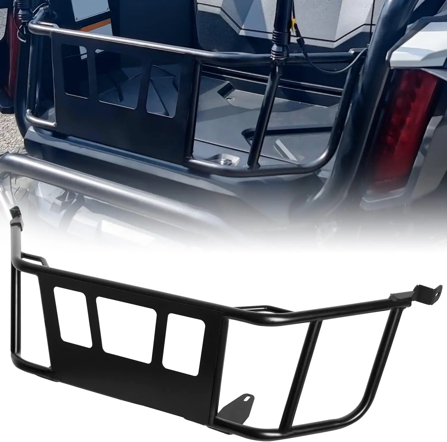 Bed Enclosure Rack Compatible with 2019-2024 Honda Talon 1000R / 1000X / 1000 X-4 Tailgate Accessories Rear Bed Extender Rack