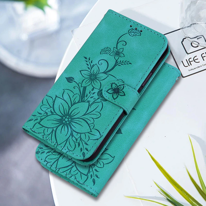 Funda de cuero con ranura para tarjetas y billetera para Samsung Galaxy A56 A55 A54 A53 A52 A35 A36 A34 A26 A25 A23 A14 A15 A12 A16 A17 5G 3