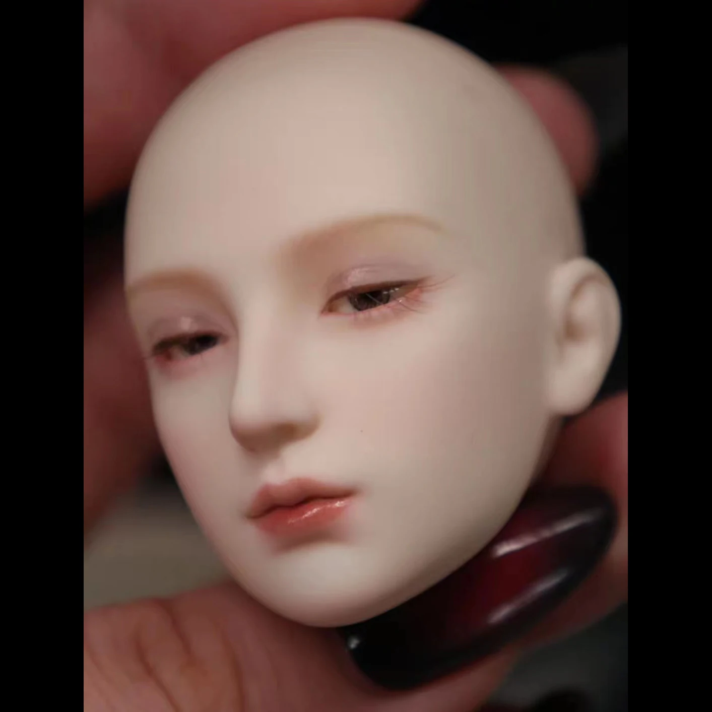 

New 1/4 BJD Doll Head With Body Resin Material DIY Girl Model Accessories No Makeup BJD Doll Toys