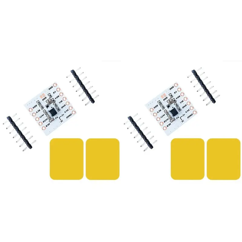 A20F-2X LSM6DSV + QMC6309 Module, Made For Slimevr Trackers For Smol Slime Trackers, Replacement ICM-45686 + QMC6309 Module