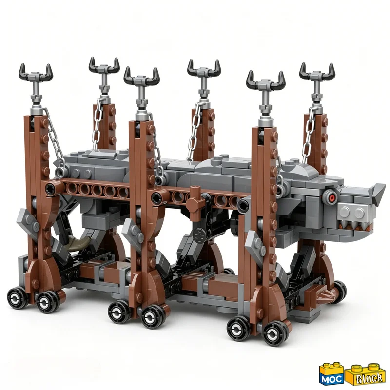 411 Parts Accurate Grond Siege Model Building Blocks Assembly Educational Toy Creative Collection Birthday Popular Special Gifts