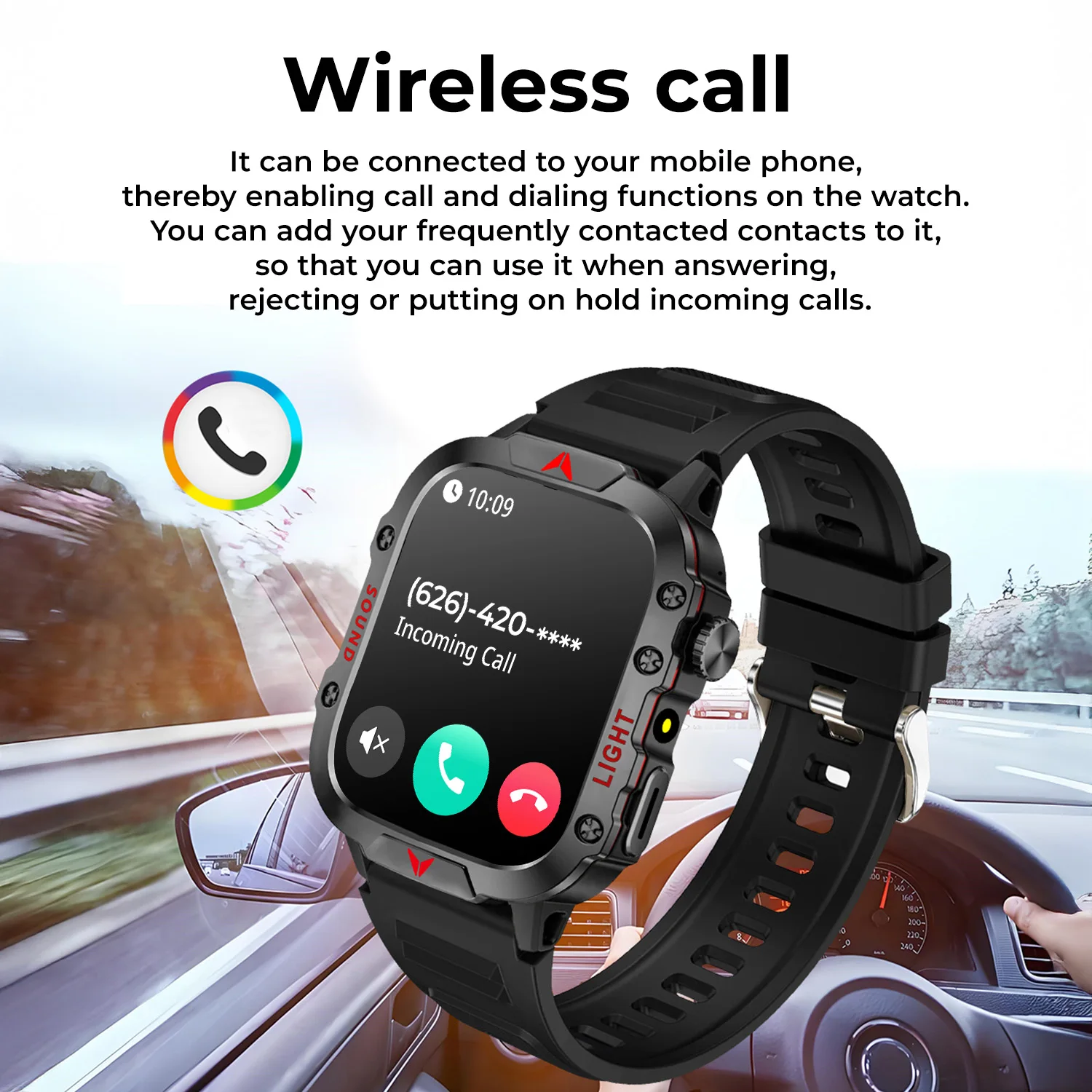 2025 Smart Watch da uomo Chiamate Bluetooth Monitoraggio della salute Modalità sportive multiple Smartwatch da donna impermeabile per Android e IOS