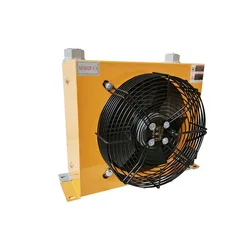 AH1012T Hydraulic Air Cooler Air-Cooled Oil Radiator Plate-Fin Hydraulic Aluminum Oil Coolers 100L/MIN