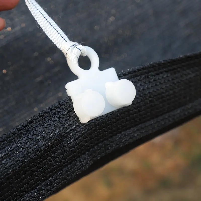 Garten-Sonnenschutznetz, Outdoor-Sonnenschutz, Schattennetz, Pool-Schattierung, Baldachin, Camping-Markise, Sonnenschutz mit verstellbarer Schnalle – Detail 22