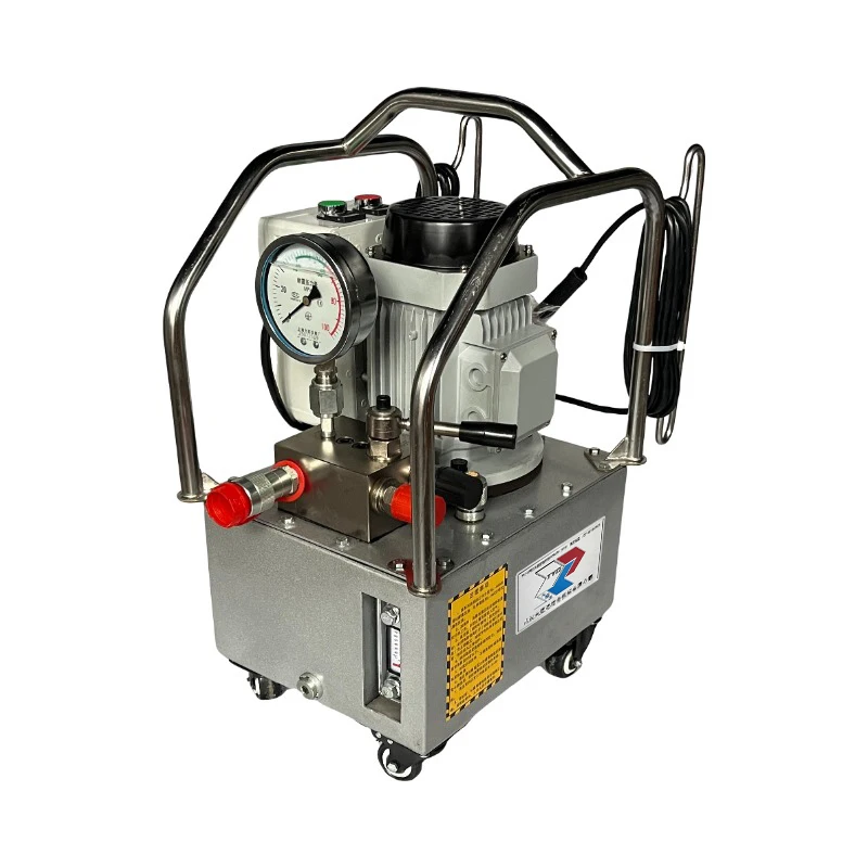 80MP 1.5KW Hydraulic Oil Pump Electric Hydraulic Pump Power Pack 2 Stage Single Acting for Industrial Machinery