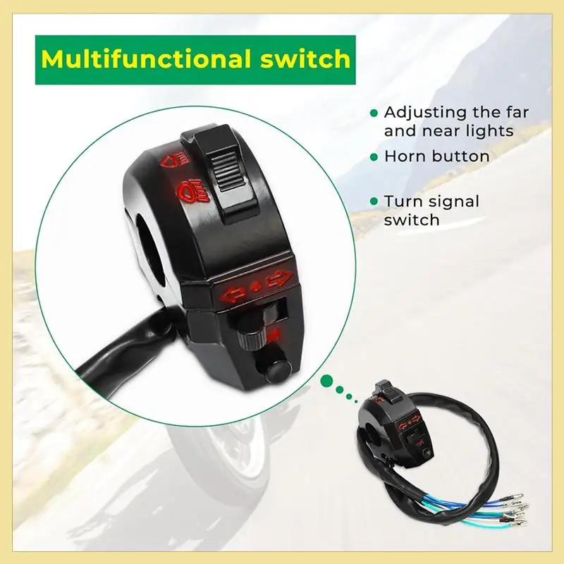 

High Quality Motorcycle Turn Signals Light Kit Indicator Wiring Harness Kit Motorcycle Turn Signal Light Horn Flash Kit
