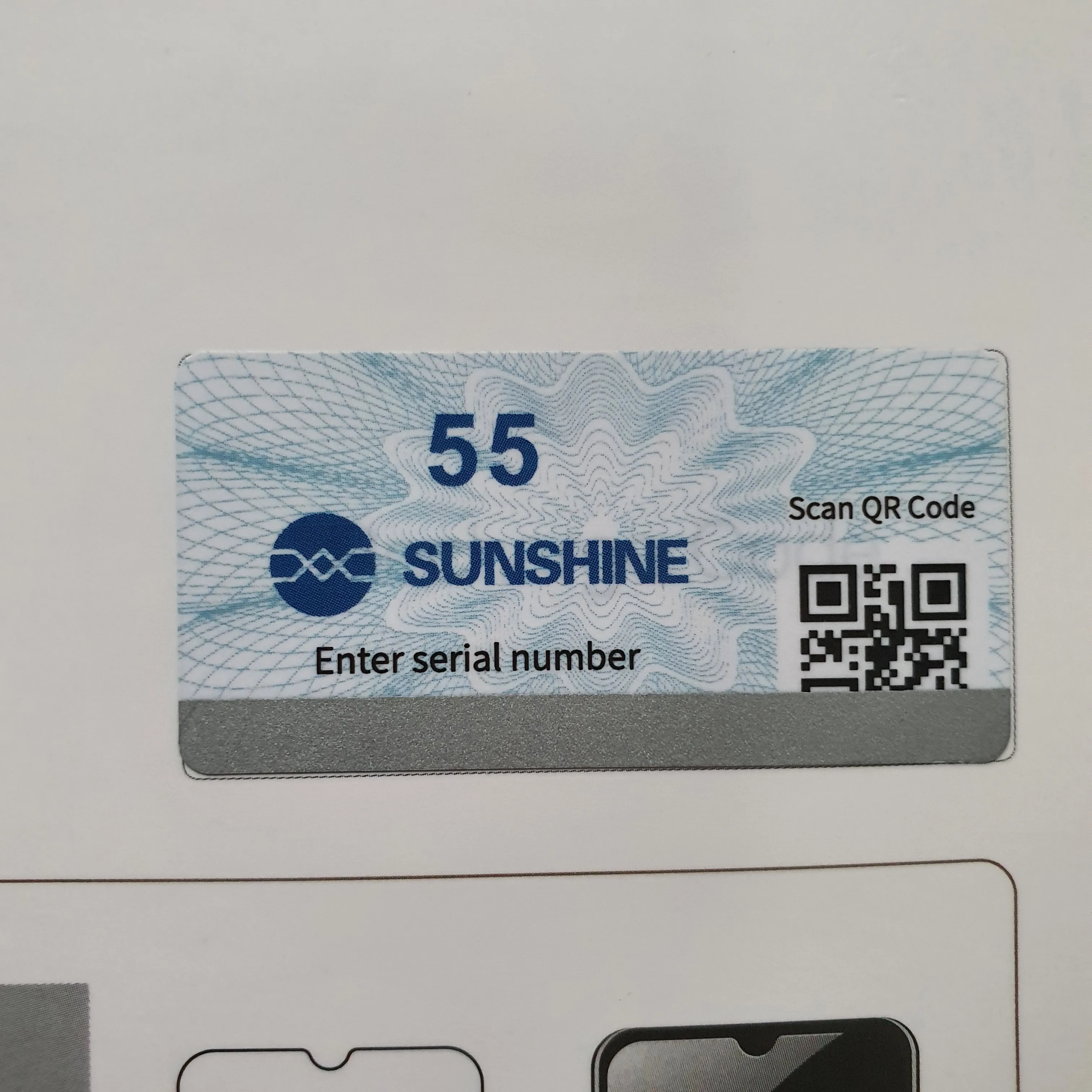 SUNSHINE Original Cut QR Code Recharge 1000 Times For Sunshine Intelligent Cutting Machine Plotter SS-890C RL-870 Send Pictures