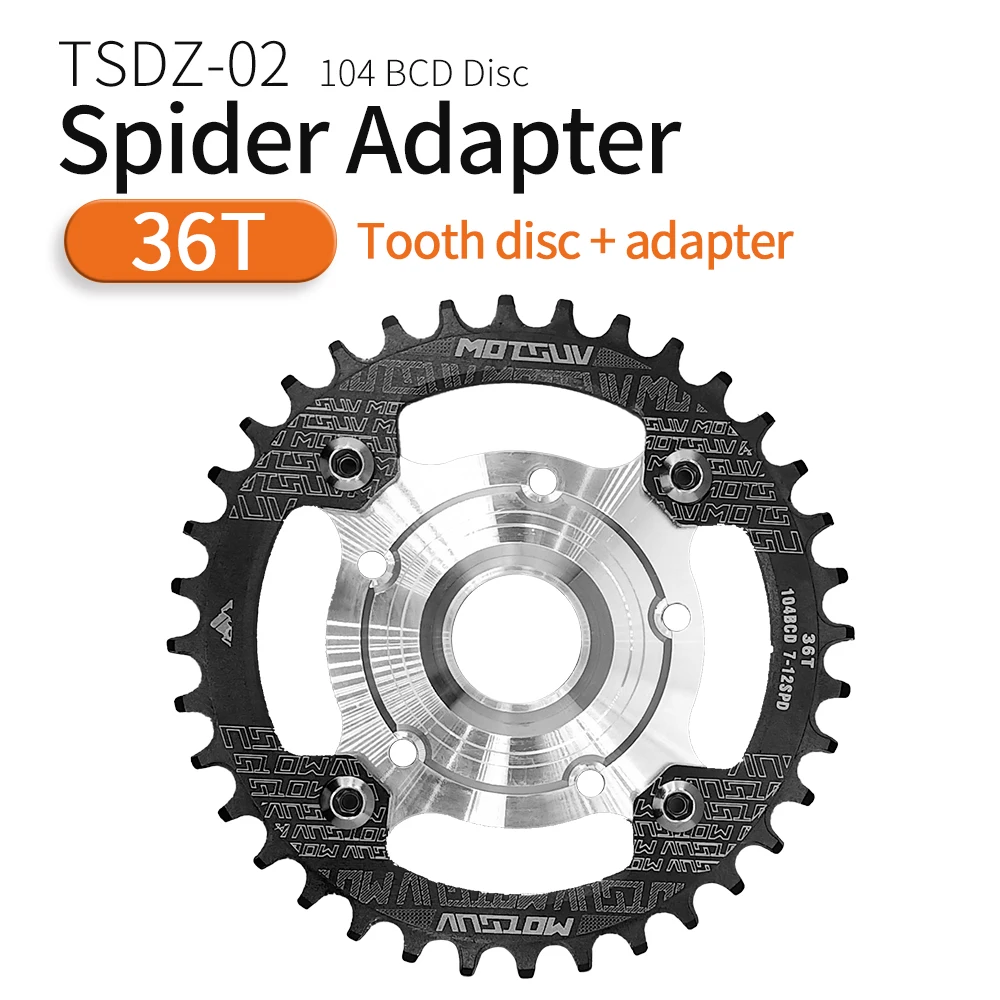 Tongsheng Electric Bicycle Spider Adapter 32T 34T 36T 38T Suitable