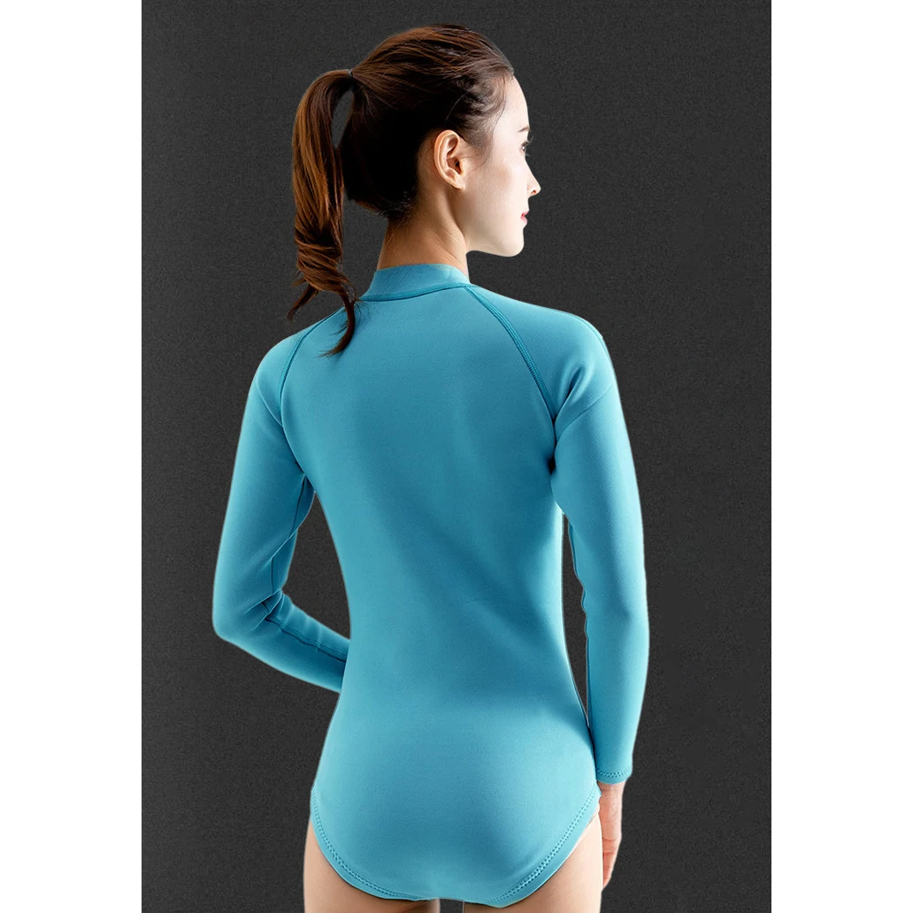 2MM Neoprene One-Piece Swimsuit Sun Protection Snorkeling Surf Suit Cold Proof High Elastic Earm Diving Stockings