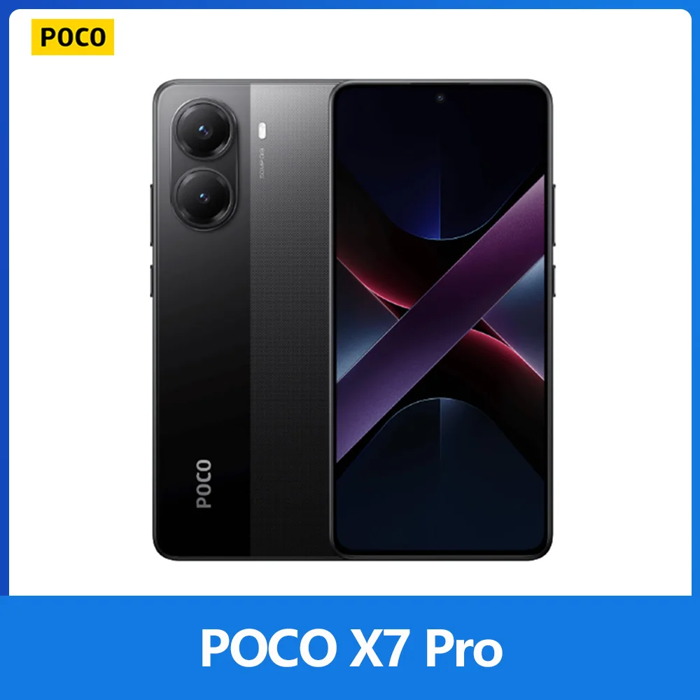 POCO X7 Pro 5G, NFC, Dimensity 8400-Ultra, cámara de 50 MP, pantalla CrystalRes…