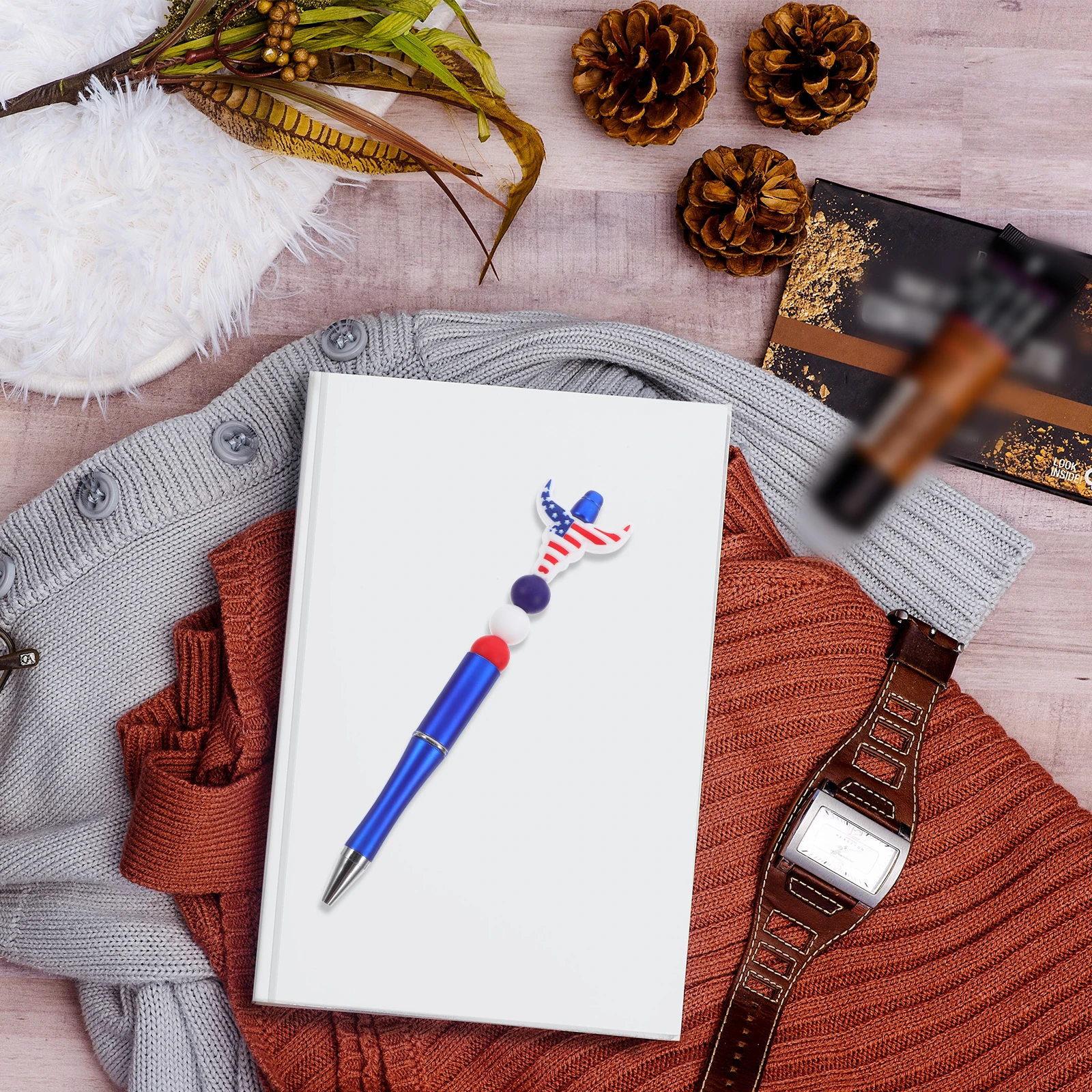 

Cartoon Silicone Gel Pens Creative Flag Design Ergonomic Writing Pens for Kids Students Office School Use Bulk Gift Set