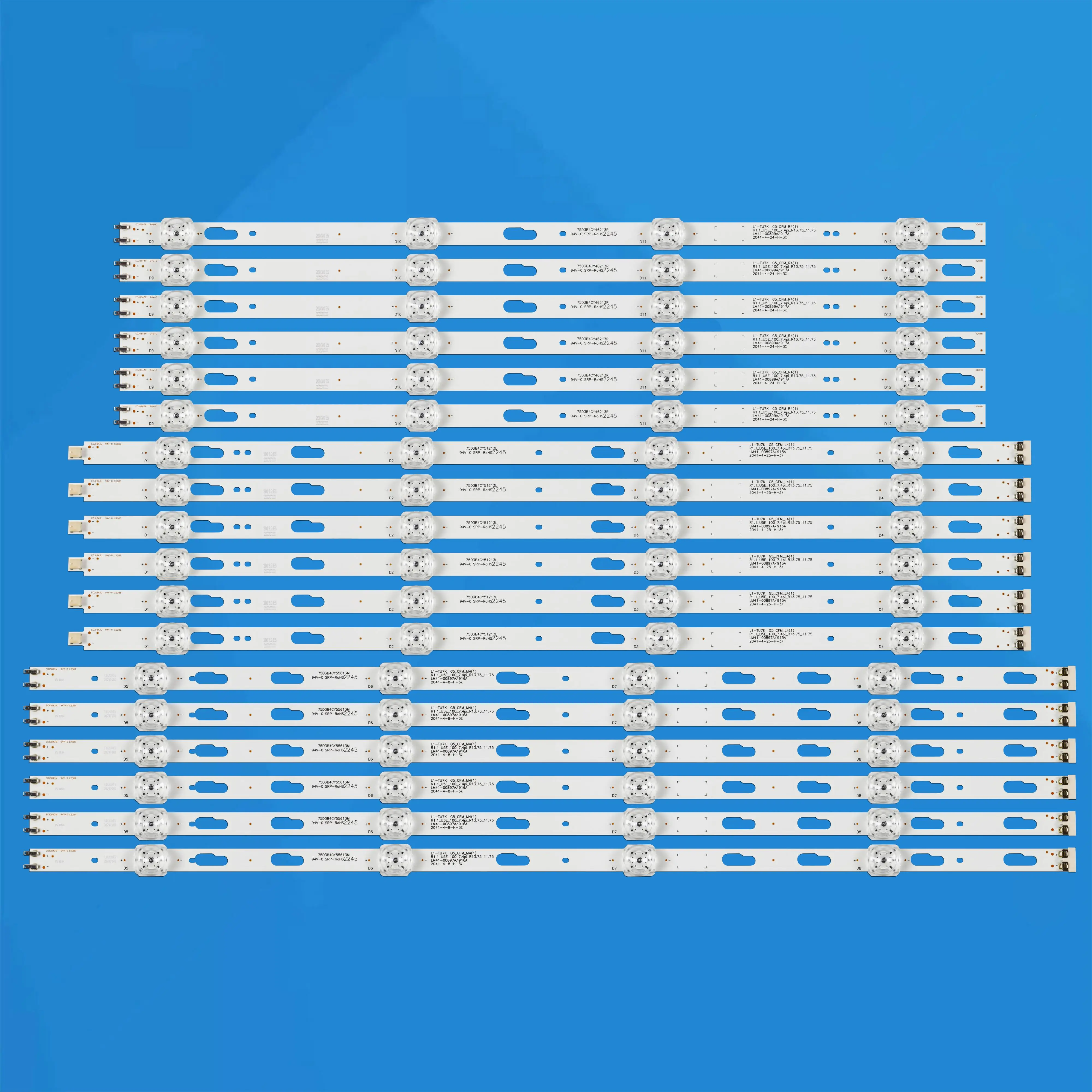 bande-led-ue75tu7100-ue75tu7072-ue75tu8072-ue75tu8000-ue75tu7020-lm41-00897a-ue75au7172-ue75tu7025-qe75t-lm41-00898a-lm41-00899a