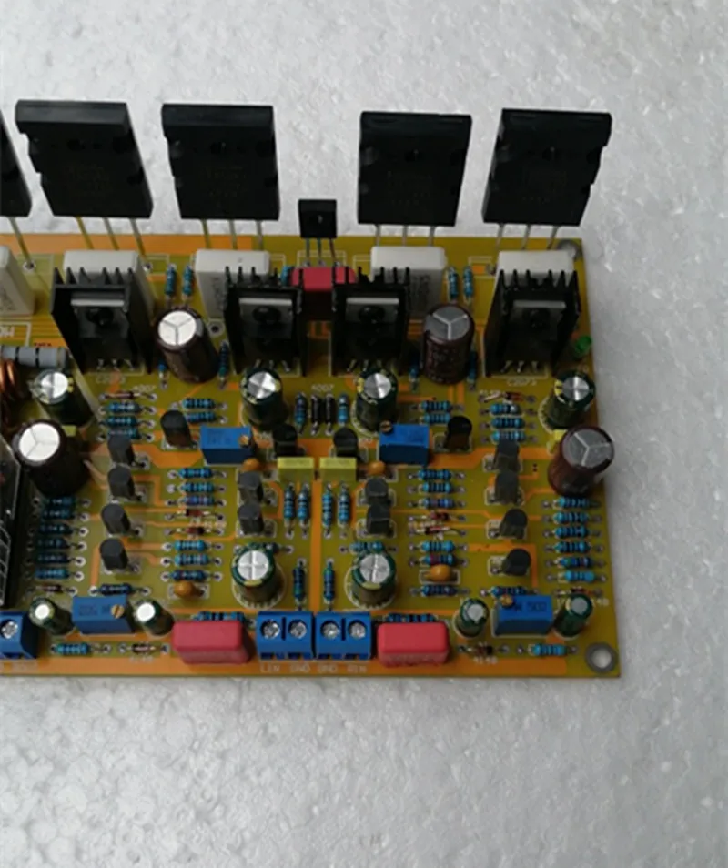 วงจรแอคคูเฟส300W * 2ช่อง2.0 C5200สเตอริโอ A1943หลอดคลาส A / Class AB อะนาล็อกบริสุทธิ์หลังเวที