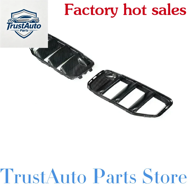 TrustAuto Parts Store Is Having A Sale Rowen Style Dry Carbon Front Bumper Vents +Hot Selling Treasures