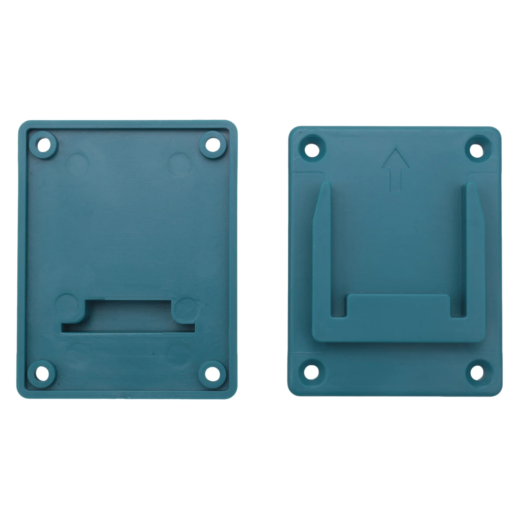 A17Z 10Pcs Machine Holder Wall Mount Storage Bracket Fixing Devices for Makita 18V Electric Tool Battery Tools Blue