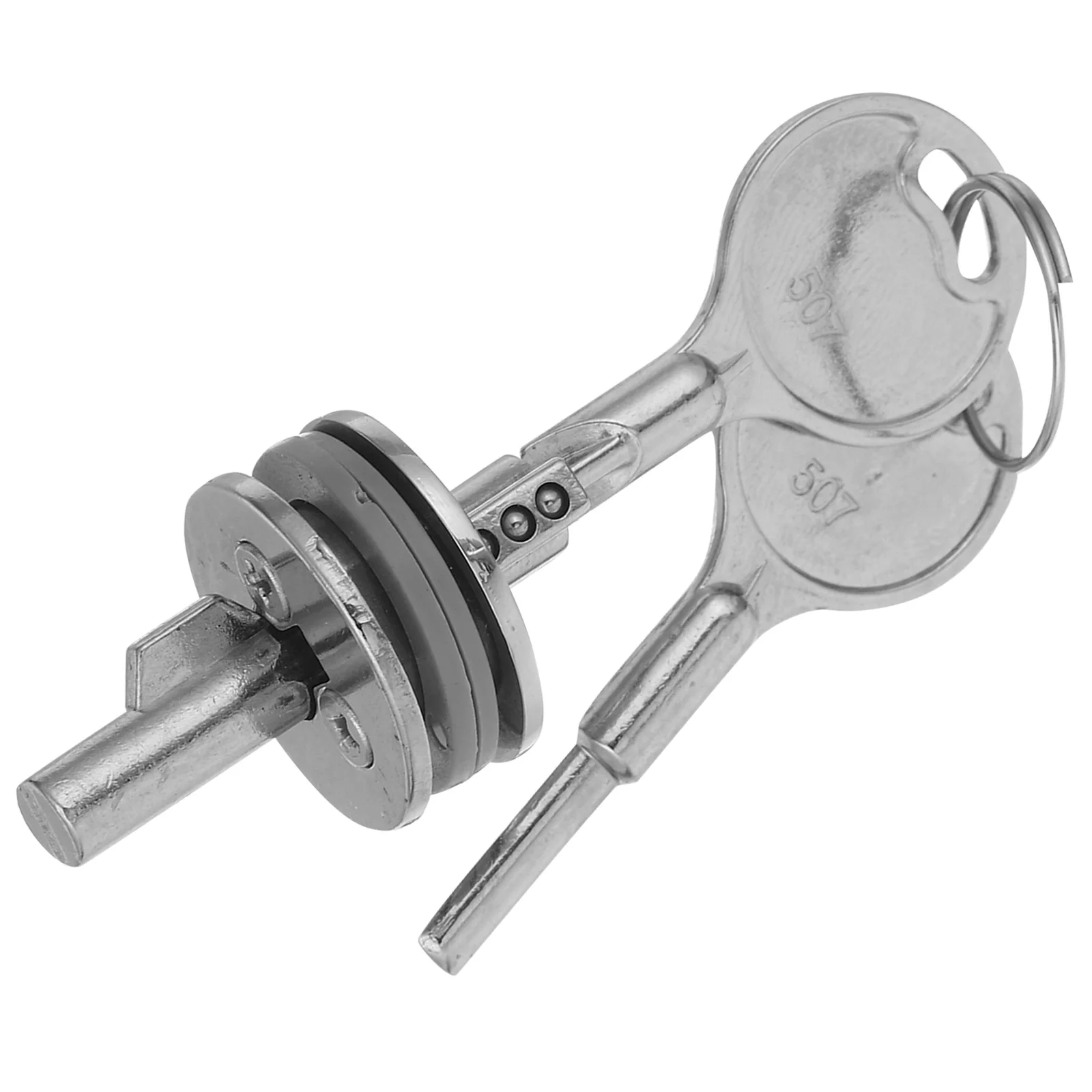 عرض قفل قفل الباب الزجاجي لعرض الثلاجة خزانة باب ثلاجة صغيرة انزلاق زجاج عرض Caselock مع مفتاح