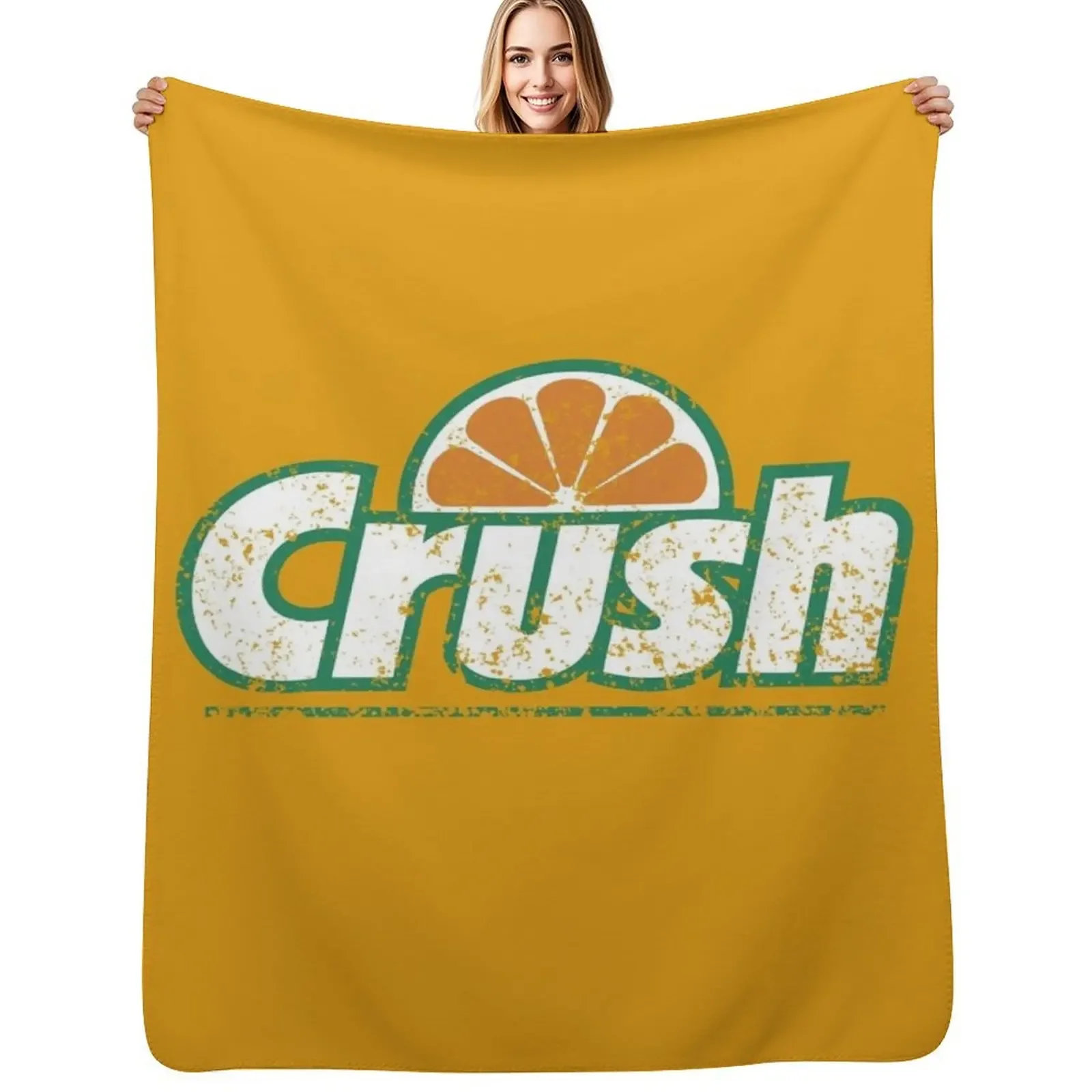 

Crush Soda Throw Blanket Personalized Gift warm winter Flannels Giant Sofa Blanket