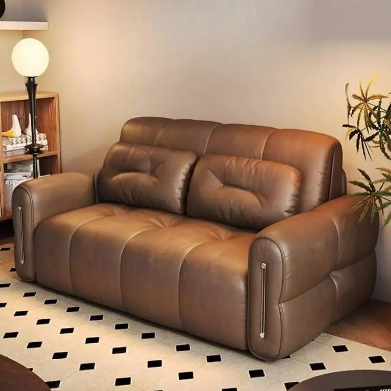

Black Brown Electric Recliner Sofas Armrest Cheap European Quality Living Room Sofas Modern Luxury Divano Soggiorno Furniture