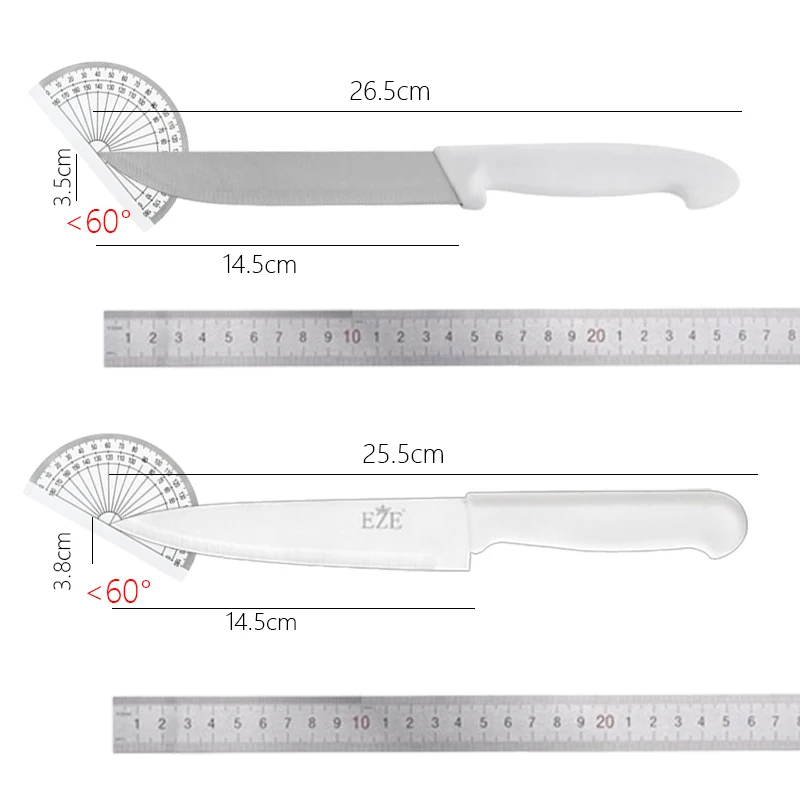 Coltello da frutta Mannaia da macellaio Coltelli da cucina affilati in acciaio inossidabile