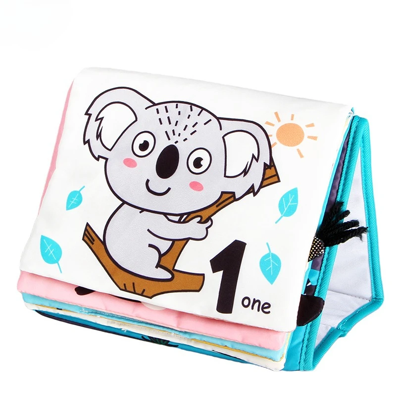 Aipinqi nouveau calendrier de bureau livre en tissu, bébé tête haute formation amusant miroir bébé couleur illumination bureau calendrier Spot