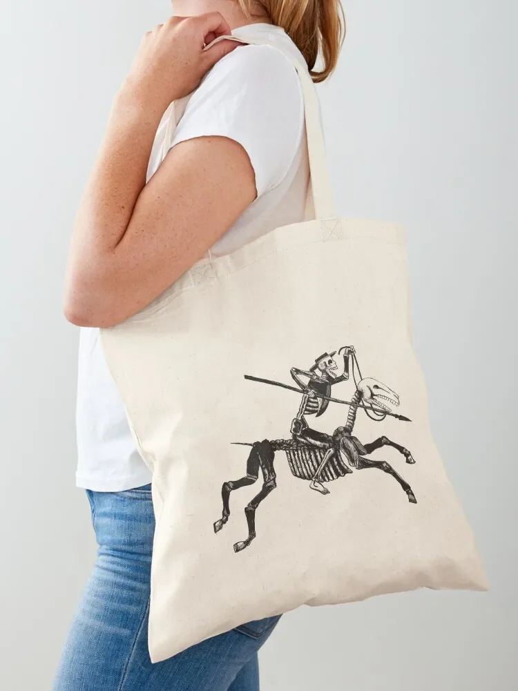 

Posada horseman Tote Bag foldable reusable bag Women's beach bags cute tote bag tote