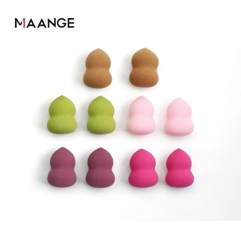 10/Set Super Mini Cosmetic Puff Powder Puff Smooth Women's Makeup Foundation Sponge To Make Up Tools Water-drop Shape