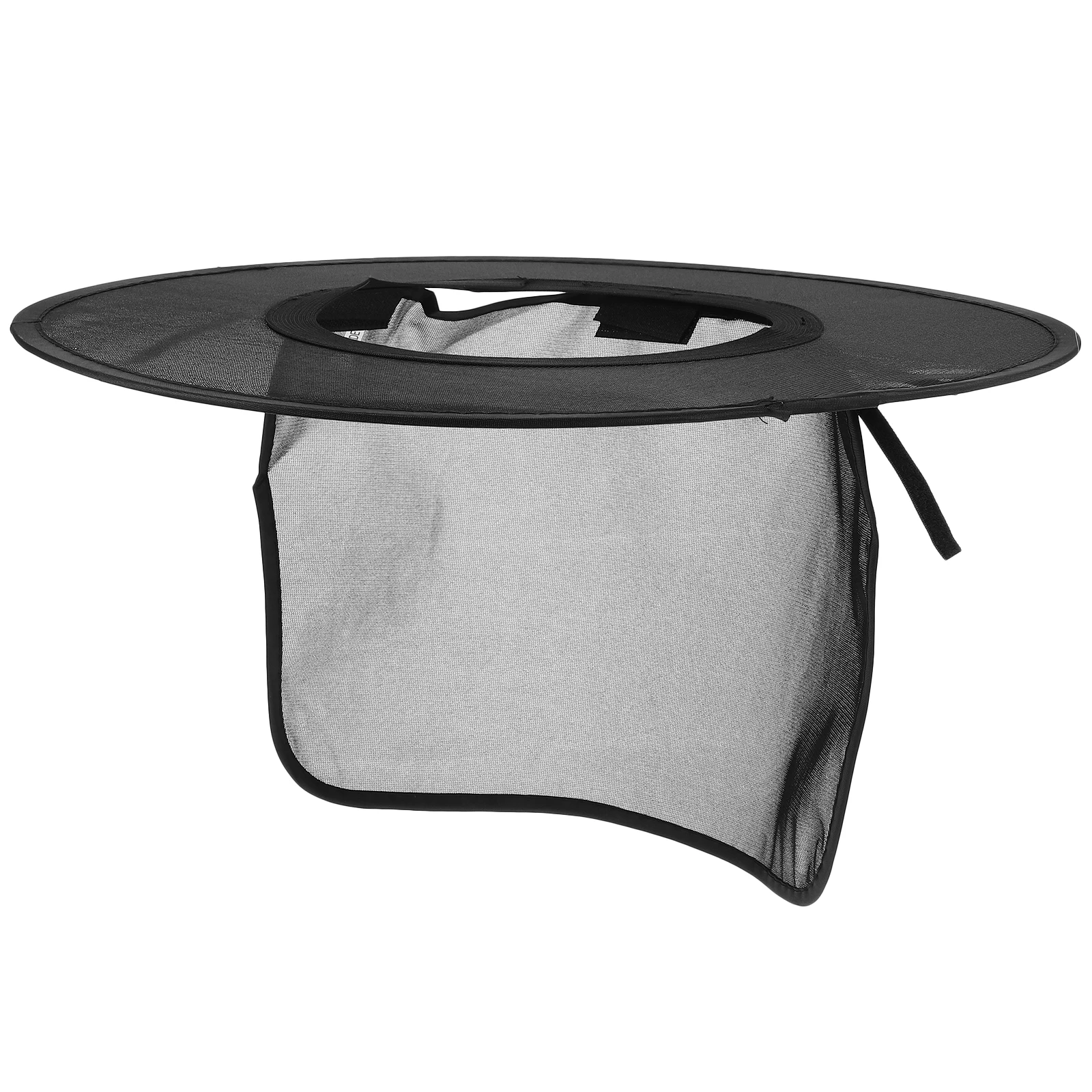 

2Pcs Full Mesh Sun Visor for Hard Hat Large Shade Hat Full Brim Mesh Diameter Breathable Protection Construction Outdoor
