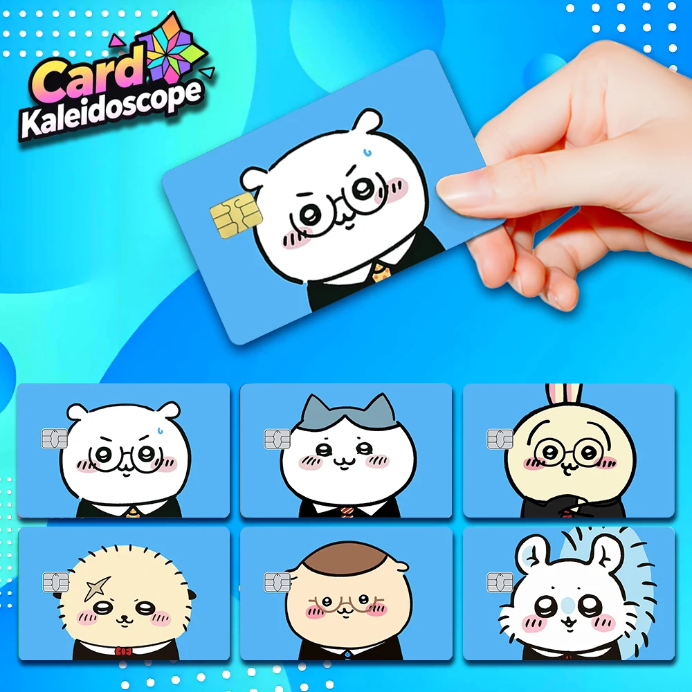 

Милые матовые наклейки-скины для кредитных карт с изображением Усаги (аниме, мультфильм) для VISA, JCB, Mastercard и других банковских карт (декоративные)