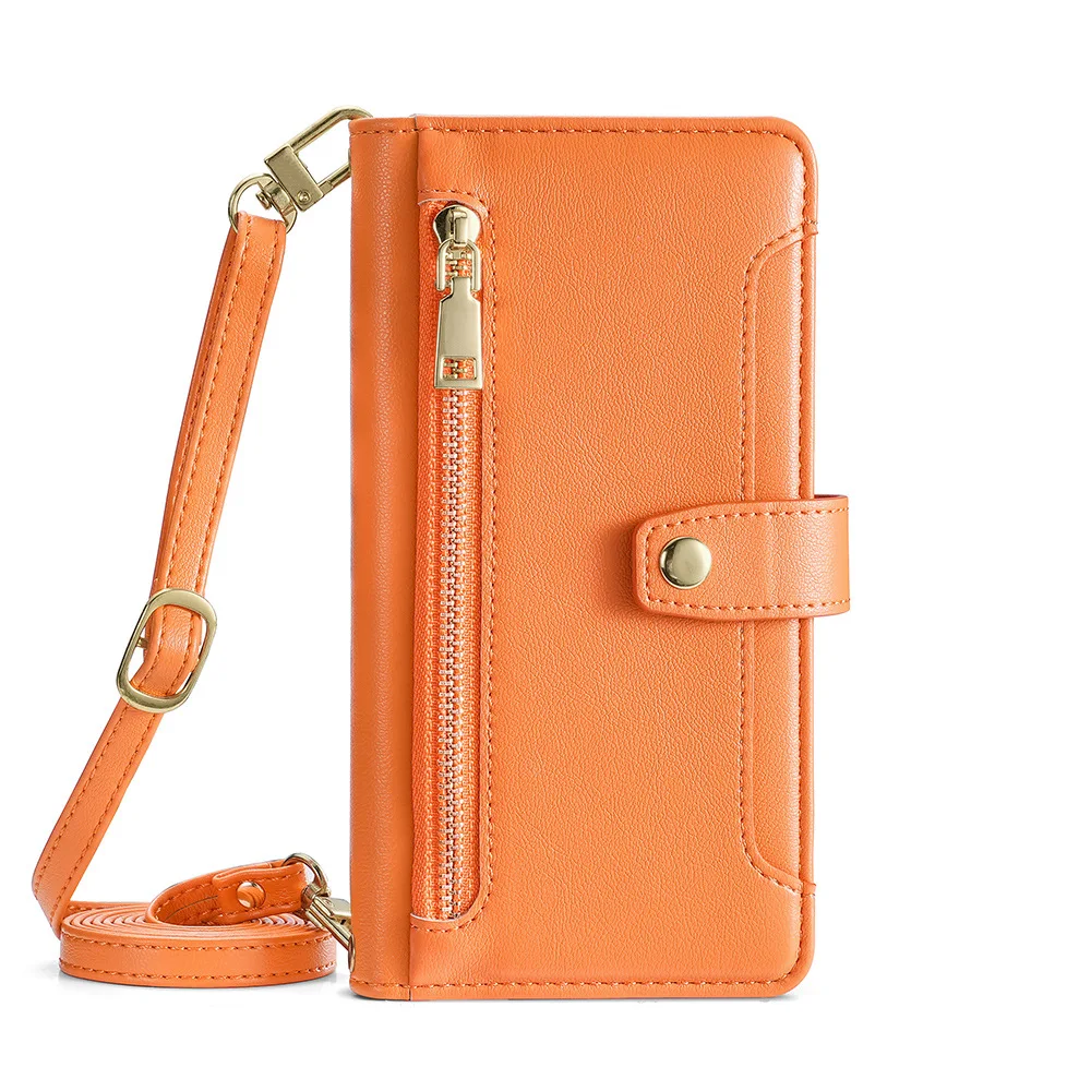 Brieftaschenhülle für Motorola Edge 2022 2023 2024 2025 Magnetische Flip-Handyhülle Edge 70 60 50 40 30 20 X30 Neo Lanyard Lederhülle – Detail 10
